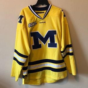 Reebok Michigan Hockey Jersey
